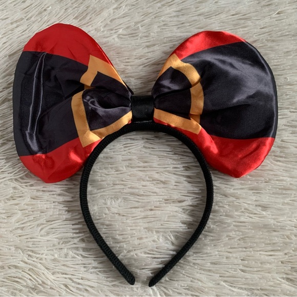 Sparkly Minnie Mouse Ears with Bow Bundle/Lot •EUC - Picture 5 of 6
